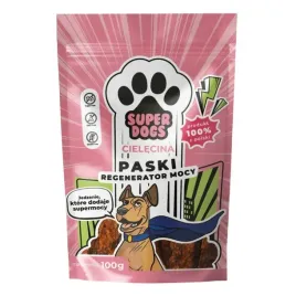 uniszki-super-dogs-paski-cielecina-100g-przysmaki-dla-psa