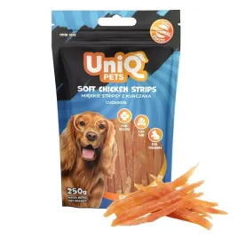 uniq-pets-przysmaki-dla-psa-woofers-250g-miekkie-stripsy-z-kurczaka