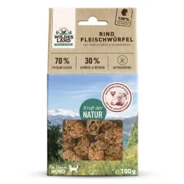 wildes-land-dog-rind-wolowina-kostki-miesne-przysmaki-100g
