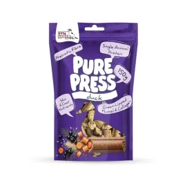 syta-micha-pure-press-kaczka-150g-smaczki-tloczone-na-zimno-dla-psa