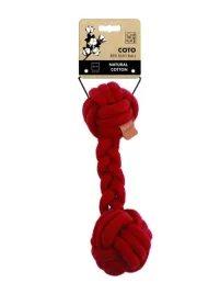 m-pets-coto-duo-ball-28-cm-czerwona-zabawka-dla-psa