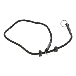 dingo-dlawik-zaciagana-obroza-dwa-stopery-6mmczarna-50-cm