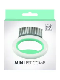 m-pets-mini-grzebien-dla-psow-i-kotow-zielony