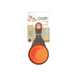 m-pets-cuizi-3w1-skladana-lopatka-miarka-i-klips-do-karmy-pomaranczowa