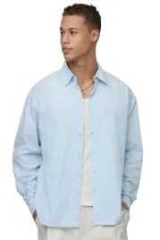 boohooman-meska-koszula-casual-niebieska-z-dlugim-rekawem-m-z3a