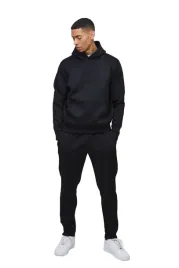 boohooman-meski-dres-komplet-czarny-z-kapturem-prosta-nogawka-m-z3a