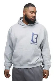 boohooman-bluza-meska-z-kapturem-melanz-plus-size-z3a