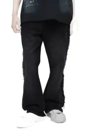 boohooman-meskie-czarne-jeansy-z-dziurami-i-przetarciami-proste-36-z3a