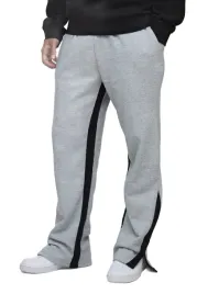 boohooman-meskie-spodnie-dresowe-szare-z-czarnym-lampasem-dlugie-m-z3a