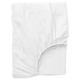 ikea-dvala-przescieradlo-z-gumka-80x200-cm-bialy-100percent-bawelna