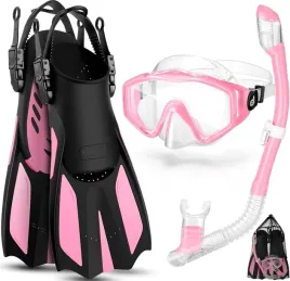 zestaw-do-snorkelingu-odoland-maska-180-sucha-fajka-pletwy-rozowy-3w1