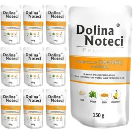 mokra-karma-dla-psa-dolina-noteci-premium-kaczka-z-dynia-150-g-10-szt