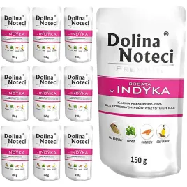 mokra-karma-dla-psa-dolina-noteci-premium-z-indykiem-150-g-saszetka-10-szt