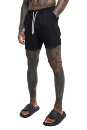 boohooman-czarne-kapielowki-meskie-z-kieszeniami-i-wiazaniem-z3a