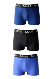 boohooman-zestaw-3-szortow-meskich-niebieskie-i-czarne-xs-z3a