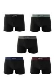 boohooman-czarne-bokserki-meskie-z-kolorowym-paskiem-5-pack-m-z3a