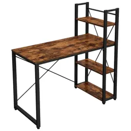 biurko-komputerowe-loft-120-cm-z-regalem-polkami-rustykalne-czarna-rama