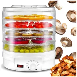 suszarka-spozywcza-do-grzybow-owocow-warzyw-ziol-dehydrator-5-poziomow-600w