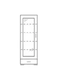 witryna-50cm-krys-k8-san-remo-tx-glebokosc-mebla-40-cm