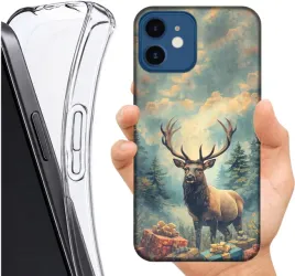 etui-altreo-na-apple-iphone-12-mini-plecki-case-wzory-jelen-jelenie-natura