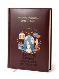 kalendarz-nauczycielski-2026-2027-bordowy-wiedza-o-spoleczenstwie-imie
