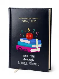 kalendarz-nauczycielski-2026-2027-granatowy-dla-nauczyciela-polonistka-imie