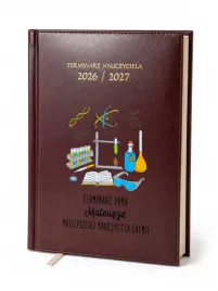 kalendarz-nauczycielski-2026-2027-bordowy-nauczyciel-chemii-imie