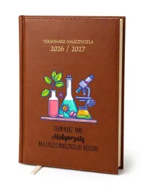 kalendarz-nauczycielski-2026-2027-brazowy-nauczyciel-biologii-biologia-imie