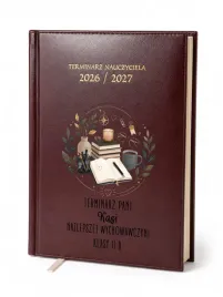 kalendarz-nauczycielski-2026-2027-bordowy-wychowawczyni-nauczyciel-imie