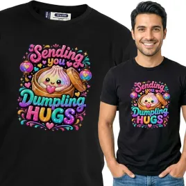 koszulka-meska-xxl-czarna-t-shirt-squishy-pierozek-gniotek-tiktok-trend