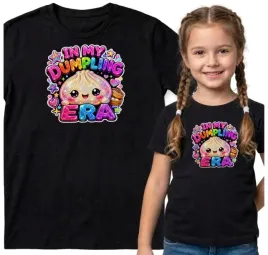 dziecieca-koszulka-czarna-146-t-shirt-squishy-pierozek-gniotek-tiktok-trend