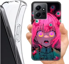 etui-altreo-na-xiaomi-redmi-note-12-4g-wzory-neon-girl-anime