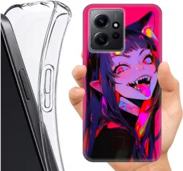 etui-altreo-na-xiaomi-redmi-note-12-4g-wzory-neon-girl-anime