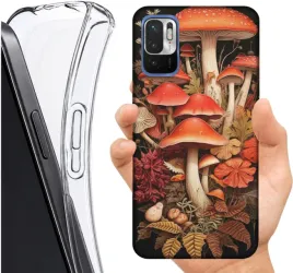 etui-altreo-na-xiaomi-redmi-note-10-wzory-grzybowe