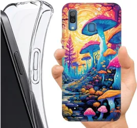 etui-altreo-na-samsung-galaxy-a30-wzory-grzybowe