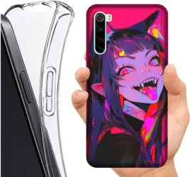 etui-altreo-na-xiaomi-redmi-note-8t-wzory-neon-girl-anime
