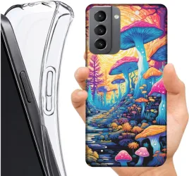 etui-altreo-na-samsung-galaxy-s21-wzory-grzybowe