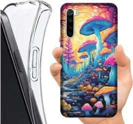etui-altreo-na-xiaomi-redmi-note-8t-wzory-grzybowe