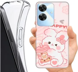 etui-altreo-na-realme-note-60-wzory-slodkie-misie