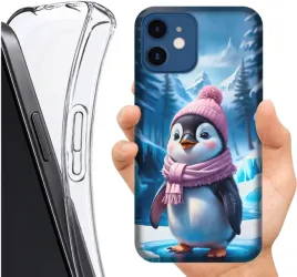 etui-altreo-na-apple-iphone-12-wzory-zimowe-zwierzeta