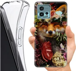 etui-altreo-na-motorola-moto-g72-wzory-kwiaty-rosliny