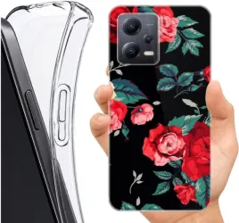 etui-altreo-na-xiaomi-redmi-note-12-5g-wzory-kwiaty-rosliny