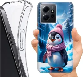 etui-altreo-na-xiaomi-redmi-note-12-4g-wzory-zimowe-zwierzeta