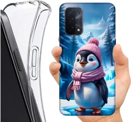 etui-altreo-na-oppo-a94-5g-wzory-zimowe-zwierzeta