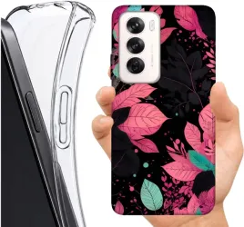 etui-altreo-na-oppo-reno12-5g-wzory-kwiaty-flowers
