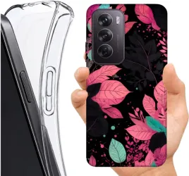 etui-altreo-na-oppo-reno12-pro-5g-wzory-kwiaty-flowers