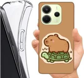 etui-altreo-na-xiaomi-redmi-note-14-4g-wzory-capybara-kapibara