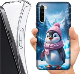 etui-altreo-na-xiaomi-redmi-note-8t-wzory-zimowe-zwierzeta