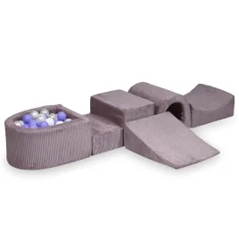 piankowy-plac-zabaw-sztruks-lavender-z-mostkiem-i-basenem-100-pilek