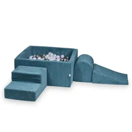 piankowy-plac-zabaw-z-basenem-90x90x40-sztruks-niebieski-400-pilek